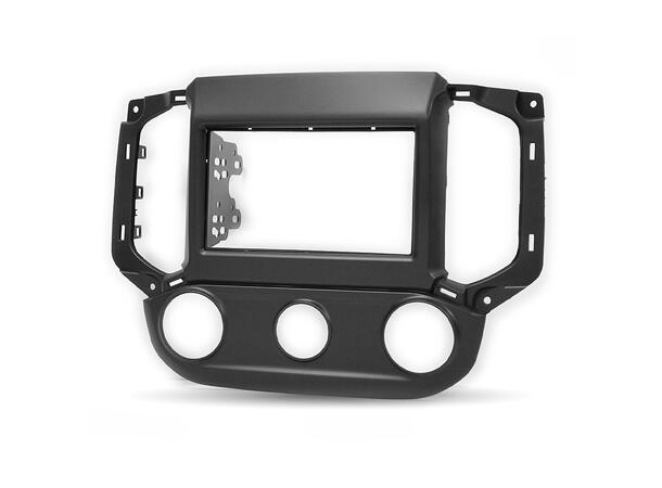 Connects2 2-DIN monteringsramme Colorado/Canyon (2015-2023) m/Manu AC 