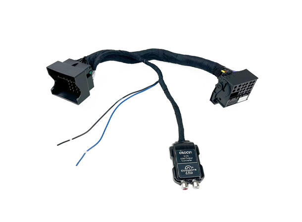 Connects2 Plug&Play Høy-lav nivå adapter 2-kanals, 40-pin Quadlock (2004-2023) 