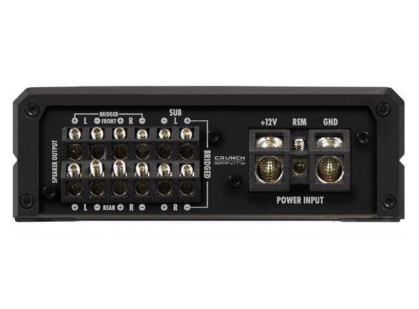 Crunch GTX2600.6D 6-kanals forsterker 6x220W RMS i 2 Ohm. Klasse-D 