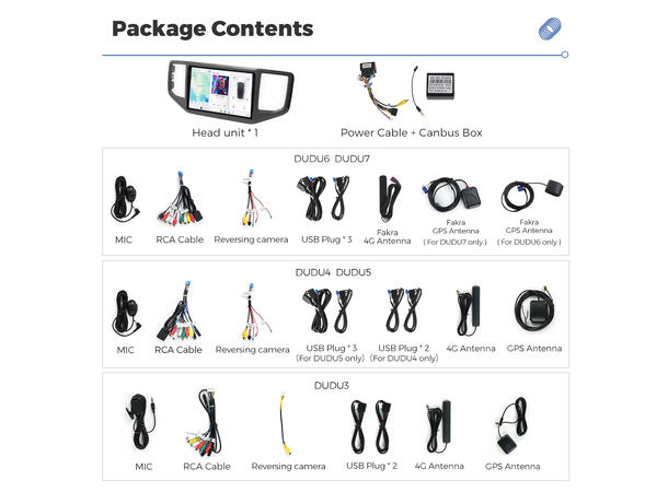 DUDU multimediaspiller med 9,5" skjerm VW Amarok (2017-2022) 