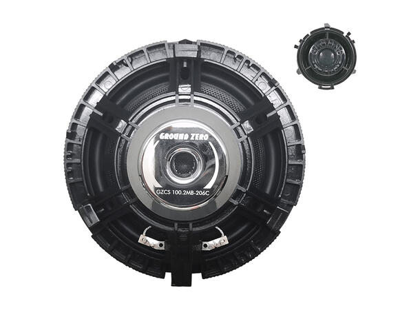 Ground Zero GZCS 100.2MB-206C komponent Spesialtilpasset Mercedes 