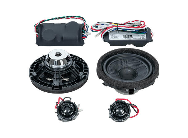 Ground Zero GZCS 100.2MB-206C komponent Spesialtilpasset Mercedes 