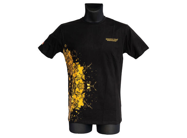 Ground Zero GZ SHIRT 30TH-G XXL 30 års jubileum t-skjorte med gulltrykk 