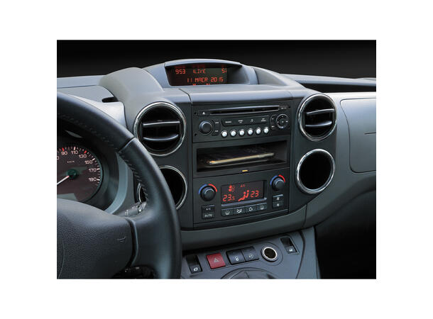 Inbay Trådløs mobillader (10W Qi) Citroen/Peugeot/Toyota 