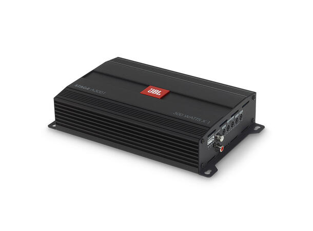 JBL Stage A3001 monoforsterker 300W RMS i 2 Ohm, Klasse D. Kompakt 