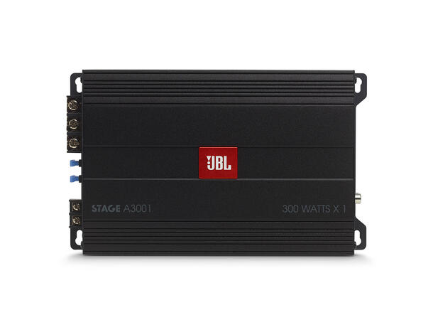 JBL Stage A3001 monoforsterker 300W RMS i 2 Ohm, Klasse D. Kompakt 