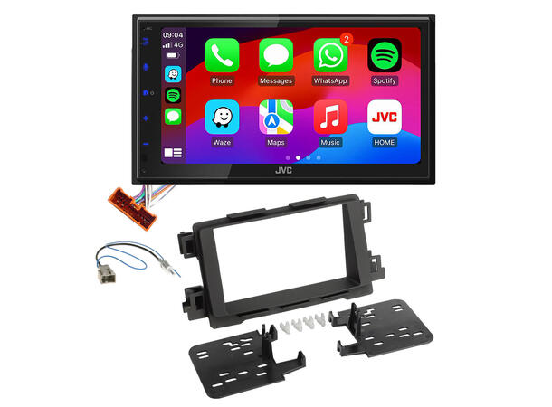 JVC KWM695DBW Bilradiopakke Mazda CX-5 (2012-2017) 
