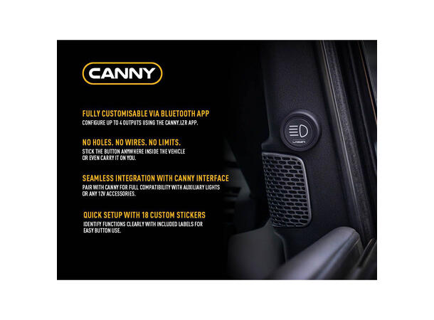 Lazer Canny Smart Button Smartbutton for å styre Lazer Canny 