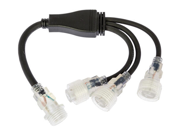 Ledwise Work 230V Y-splitt For 3 LED-striper 