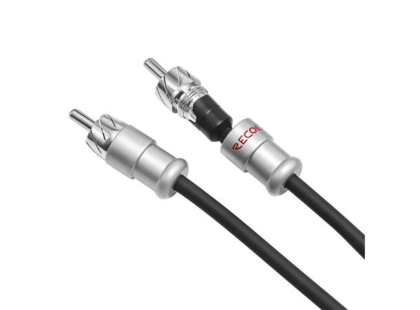 Recoil Echo Max Premium RCA-kabel 2,7 Meter, OFC, 2-kanals 