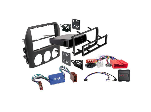 2-DIN monteringssett - komplett Mazda MX-5 (2006-2008) m/Bose soundsys. 