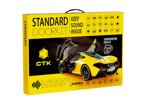 CTK Doorkit Standard Komplett sett for to dører 