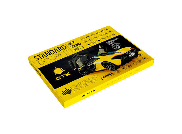 CTK Doorkit Standard Komplett sett for to dører 