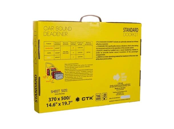 CTK Doorkit Standard Komplett sett for to dører 