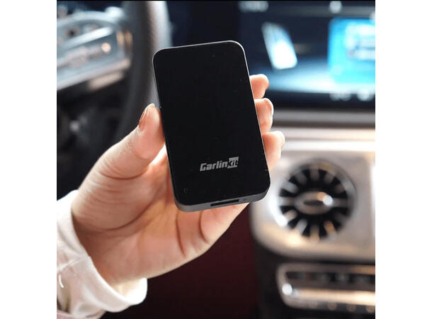 Carlinkit Apple Carplay/Android Auto Kablet-til-trådløs adapter 