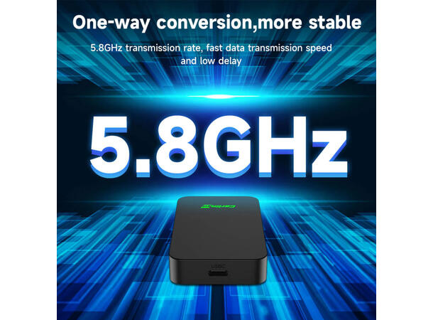 Carlinkit Apple Carplay/Android Auto Kablet-til-trådløs adapter 