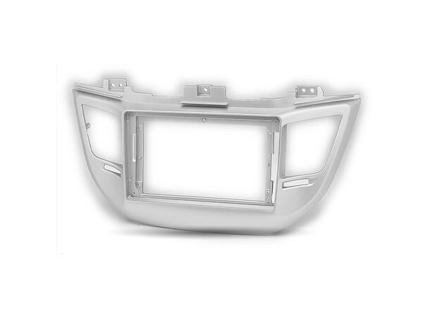 ConnectED Mont.ramme for 10,1" spiller Hyundai Tucson (2016-2018) u/Navi Sølv 
