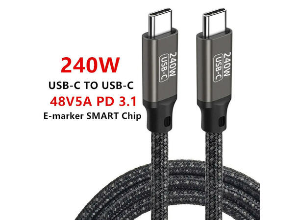 ConnectED Phone Kabel Type-C 1 meter, USB Type-C til USB Type-C 