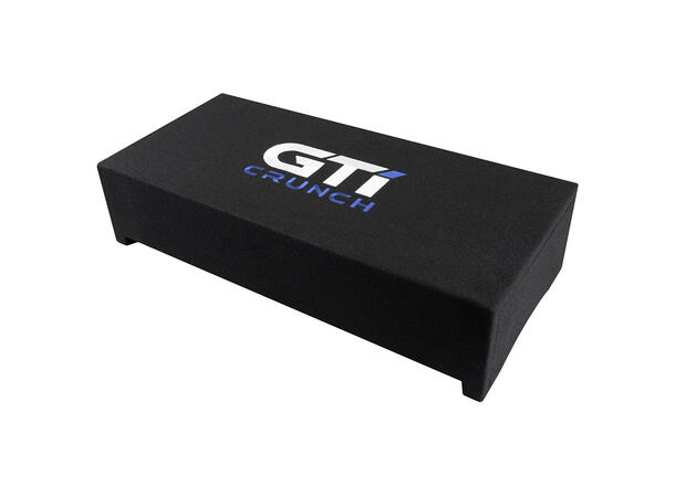 Crunch GTi250S 2x10" downfire basskasse 10" i kasse, 250W RMS, 4 Ohm 