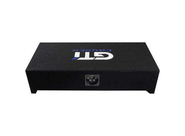 Crunch GTi250S 2x10" downfire basskasse 10" i kasse, 250W RMS, 4 Ohm 