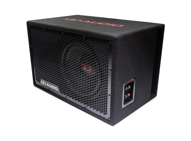 DD Audio LE-512.1a basskasse 12" i kasse, 700W RMS, 1 Ohm 