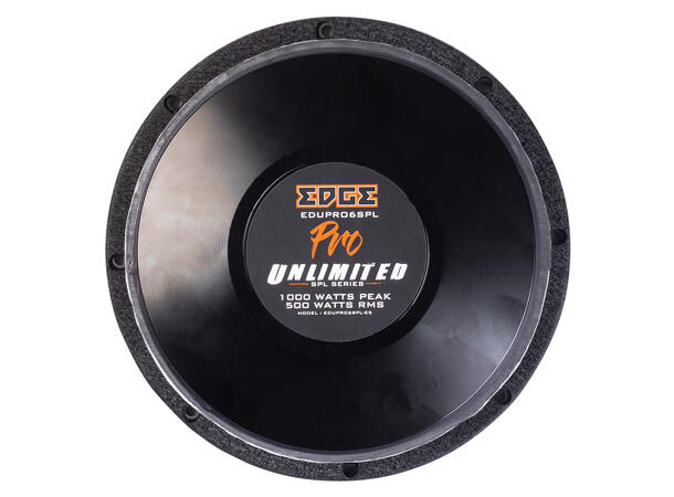 Edge Unlimited SPL 6,5" mellomtone 500W RMS, 99 dB, 4 Ohm, Pris per par 