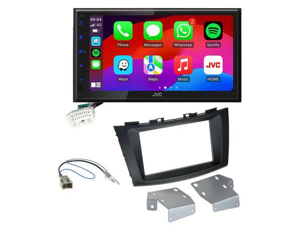 JVC KWM695DBW Bilradiopakke Suzuki Swift (2011-2016) 