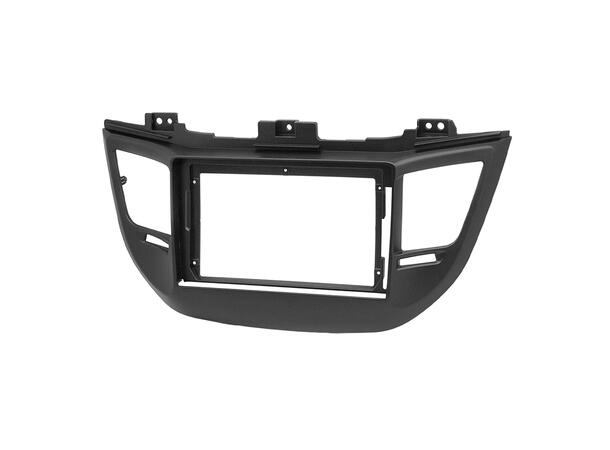 Monteringsramme for 10,1" spiller Hyundai Tucson (2016-2018) u/Navi Sort 