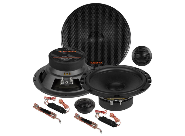 Musway MS6.2C komponentsett 6,5", 100W RMS, 3 Ohm 