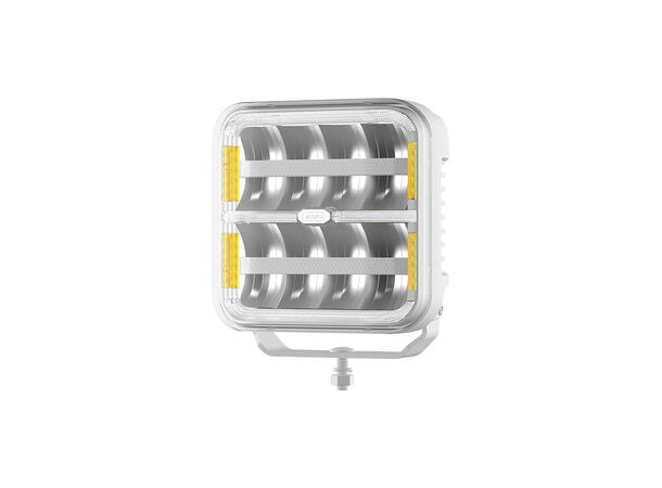 OZZ SQR 7" LED fjernlys, Arctic Edition 7", 8000 Lumen, pos.lys, varsellys 
