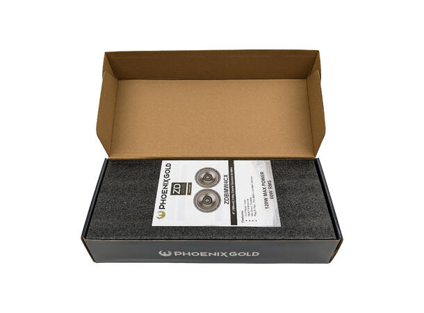 Phoenix Gold ZDBMW4CX Koaksialsett Spesialtilpasset BMW/Mini 