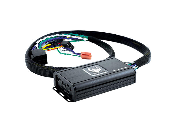 Phoenix Gold ZXM400.4ISO 4x100W RMS i 2Ohm, Klasse D, ISO-kobling 