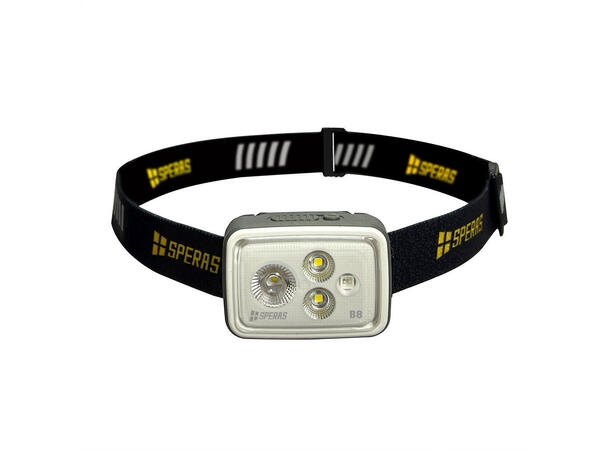 SPERAS B8 hodelykt 700lm, 70 meter kastelengde 