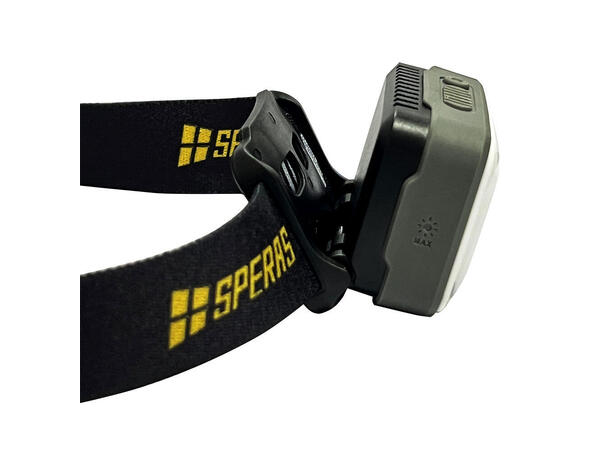 SPERAS B8 hodelykt 700lm, 70 meter kastelengde 