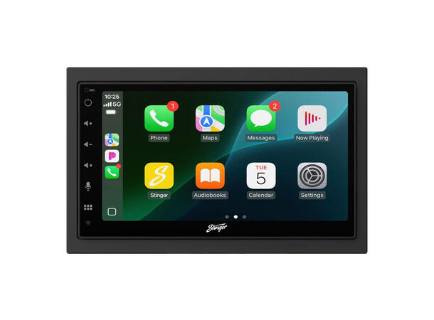 Stinger iE268E DAB+, BT, Trådløs Carplay & Android Auto 