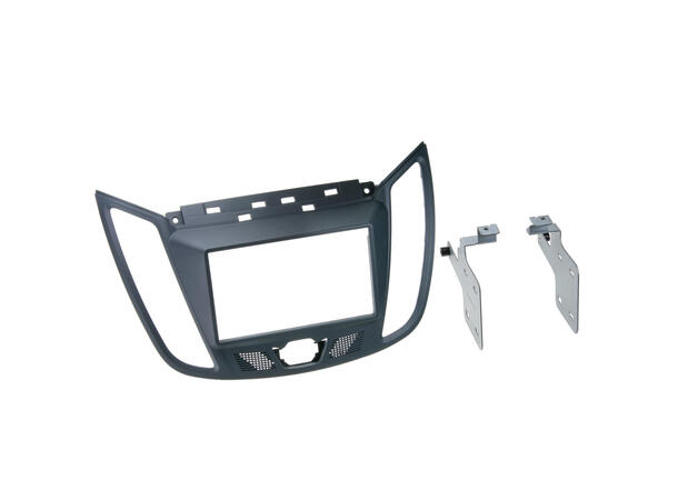 *ACV 2-DIN monteringsramme - Mørk grå Ford C-Max/Kuga (2011-2018) 
