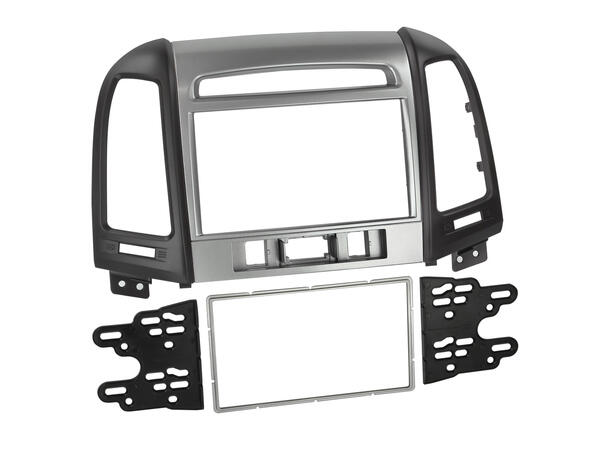 ACV 2-DIN monteringsramme - 3 brytere Hyundai Santa Fe (2009-2012) 