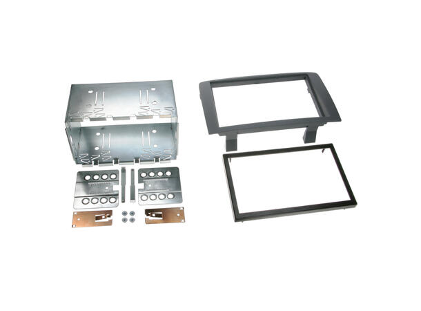 ACV 2-DIN monteringsramme Fiat Idea (2005-2012) Grå 
