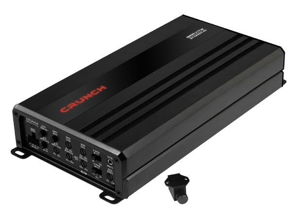 Crunch GTX2400.4D 4-kanals forsterker 4x300W RMS i 2 Ohm. Klasse-D 