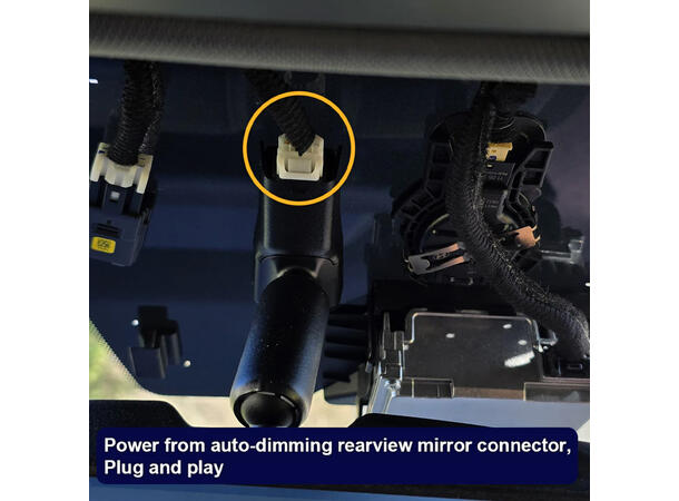 FITCAMX Integrert Plug & Play 4K Dashca Kia EV3 (2025 -->) 