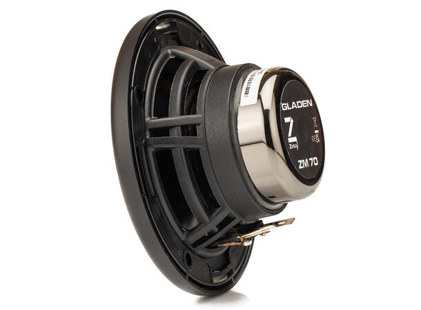 Gladen ZETA ZM 70 Silver. Mellomtoner 70mm, 80W RMS, 4 Ohm, ZETA-serien 