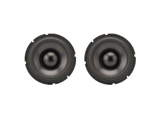 Gladen ZETA ZM 70 Silver. Mellomtoner 70mm, 80W RMS, 4 Ohm, ZETA-serien 