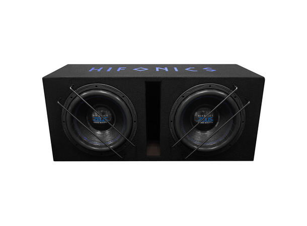 Hifonics ZSPL12DUAL basskasse 2x12", 1200W RMS, 2400W Maks, 2x4 Ohm 
