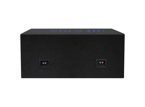 Hifonics ZSPL12DUAL basskasse 2x12", 1200W RMS, 2400W Maks, 2x4 Ohm 