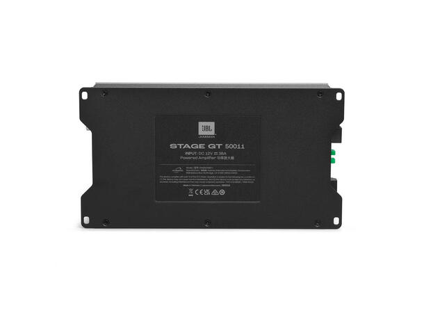 JBL Stage GT 50011 monoforsterker 500W RMS i 2 Ohm, Klasse D. Kompakt 