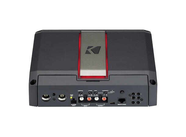 Kicker LX1250.1 monoforsterker 1 Ohm, 1250W RMS, LX-serien, bassremote 