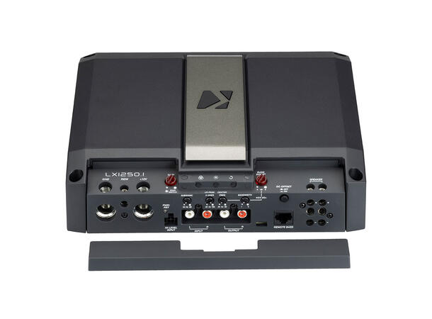 Kicker LX1250.1 monoforsterker 1 Ohm, 1250W RMS, LX-serien, bassremote 