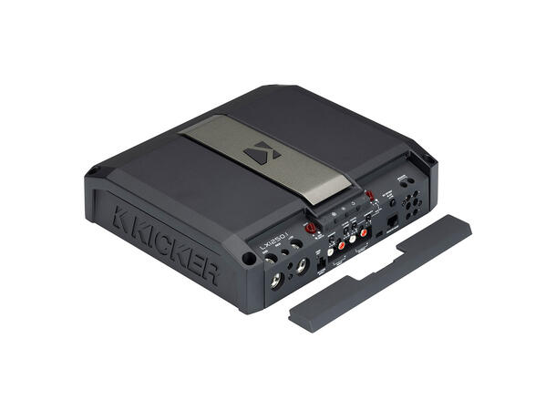 Kicker LX1250.1 monoforsterker 1 Ohm, 1250W RMS, LX-serien, bassremote 