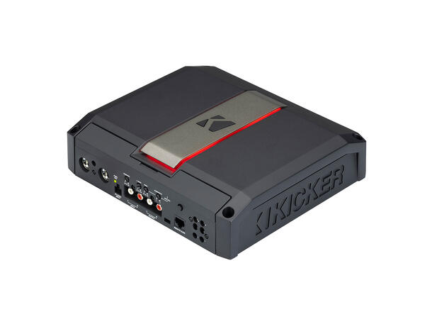 Kicker LX1250.1 monoforsterker 1 Ohm, 1250W RMS, LX-serien, bassremote 