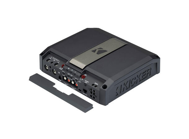 Kicker LX1250.1 monoforsterker 1 Ohm, 1250W RMS, LX-serien, bassremote 